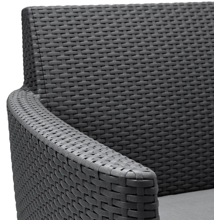 Balkona komplekts Sali Duo grafīts - N1 Home