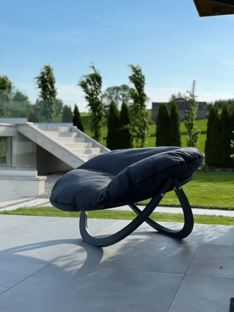 Koka dārza krēsls Tigo Gzilli grafīts - N1 Home