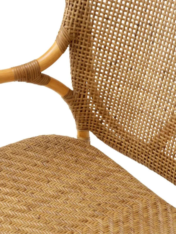 Krēsls Colony Eichholtz 76,5/78/112 cm Rattan | honey finish - N1 Home