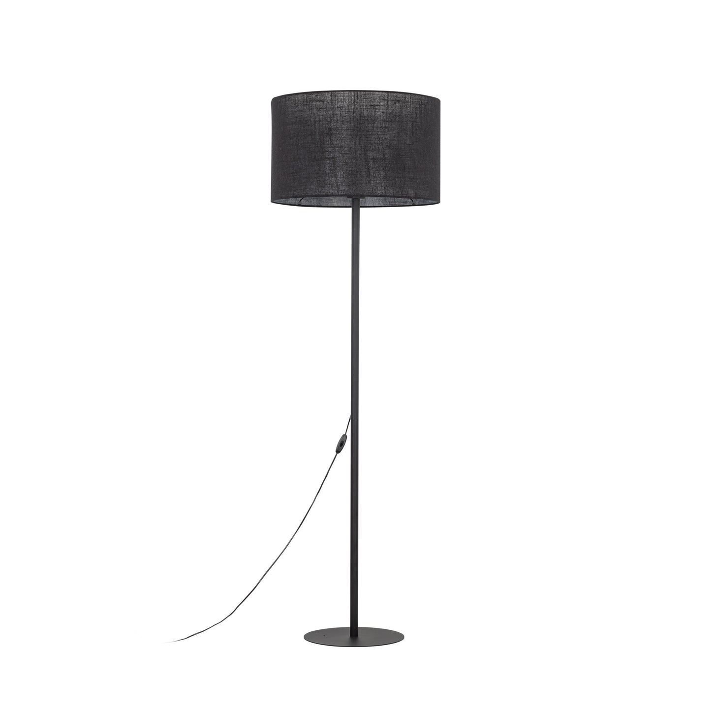 Stāvlampa Glori 500 × 500 × 1600 mm melns - N1 Home