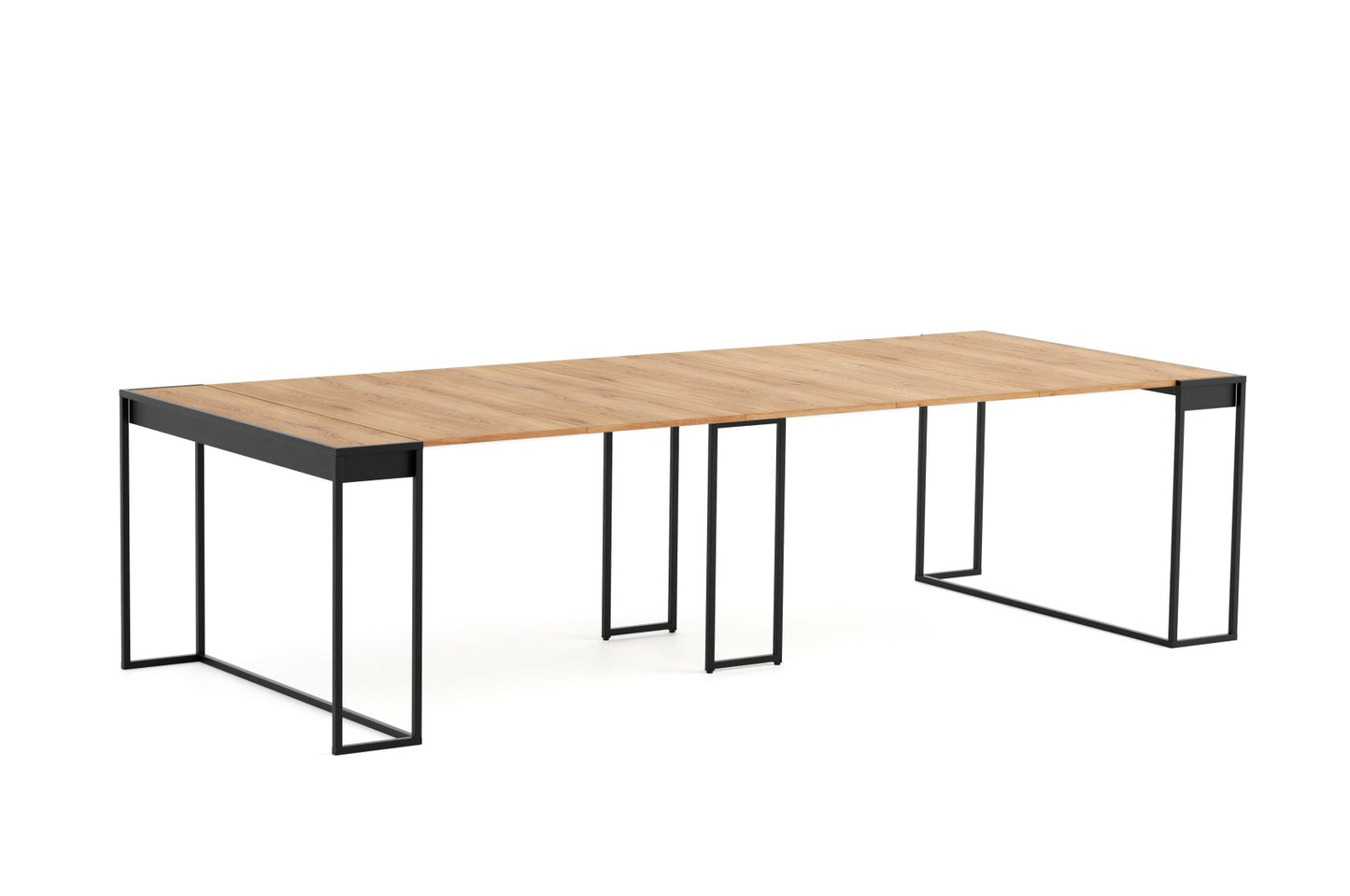 Konsole Aristo 78/18/100 cm melns Pietra Grigio/kašmirs - N1 Home