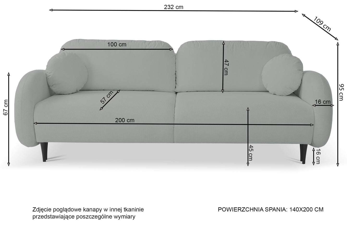 FRABA Izvelkamais dīvāns ar gulēšanas funkciju, veļas konteineru, pelēks velvets - N1 Home