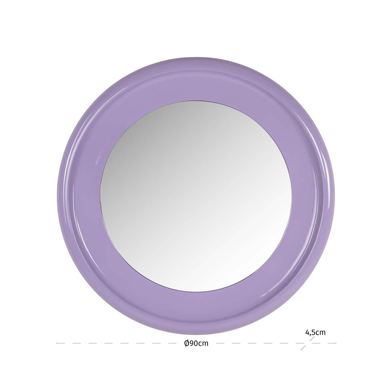 Spogulis Blissey Richmond Interiors 90/90/5 cm purple