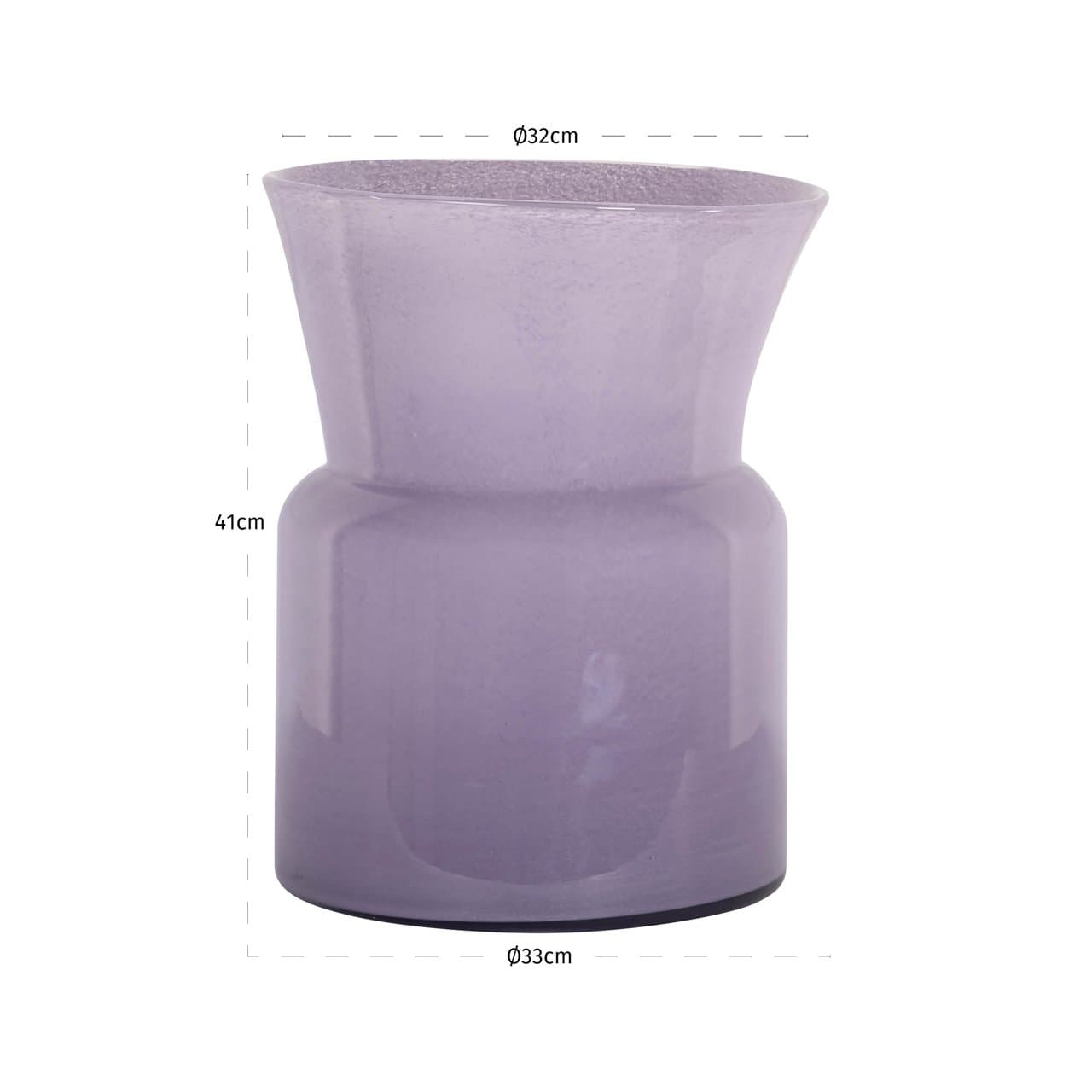 Vāze Milano Richmond Interiors 33/33/42 cm purple