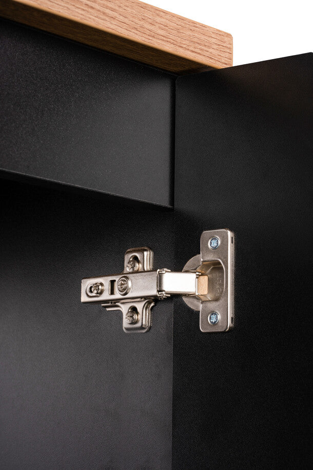 Vannas istabas skapīs Noa 20; 30/57/39 cm melns - N1 Home