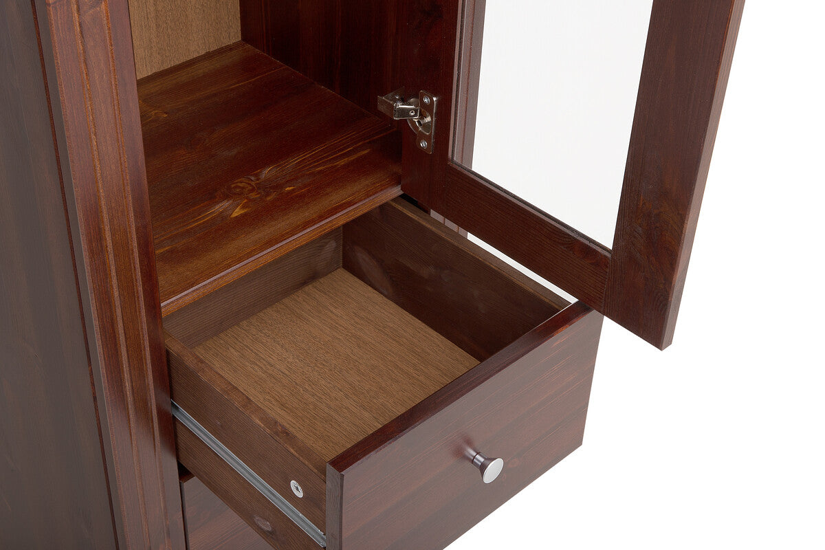 Vannas istaba skapīs Reti 45/180/36 cm brūns - N1 Home