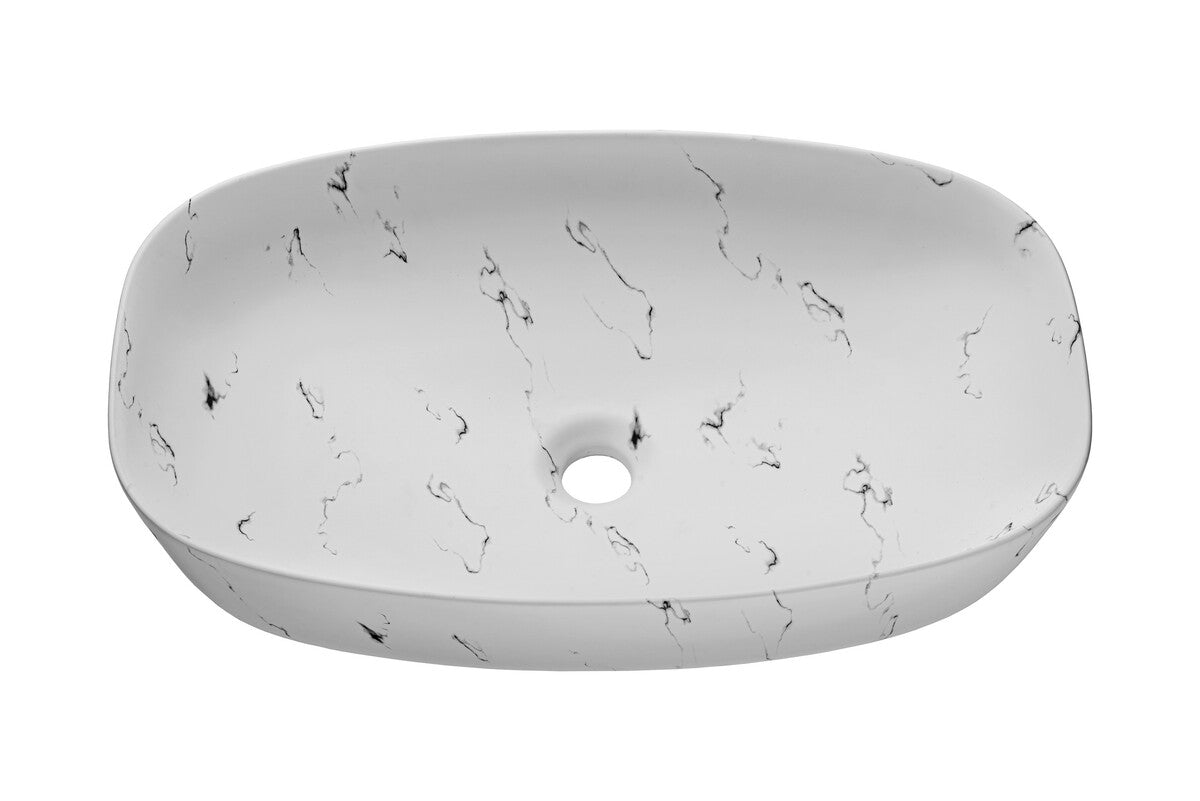 Izlietne Megg 60/13.8/38 cm balts - N1 Home