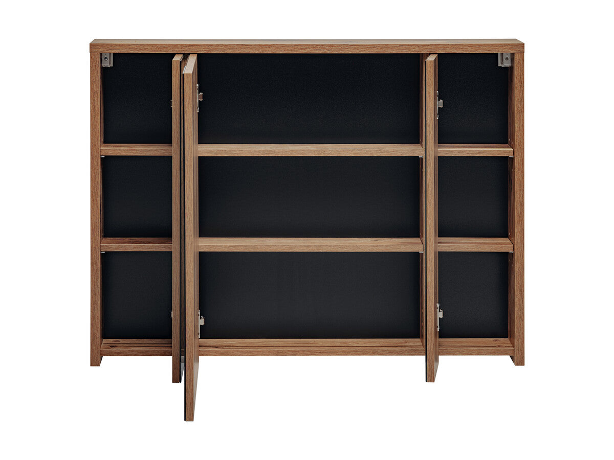 Vannas istabas skapīs ar spogulis Hamp 100/74/16 cm hantona ozols - N1 Home