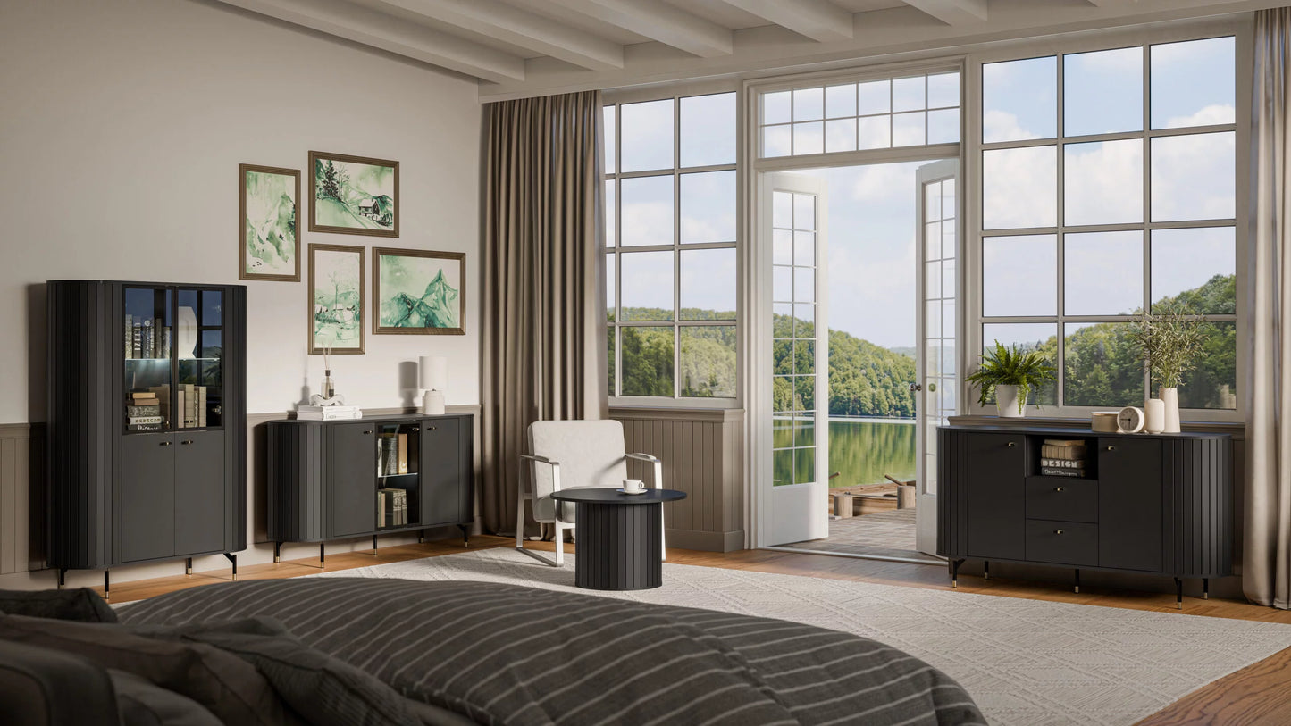 Kumode Zanto 190/40/81 cm melns