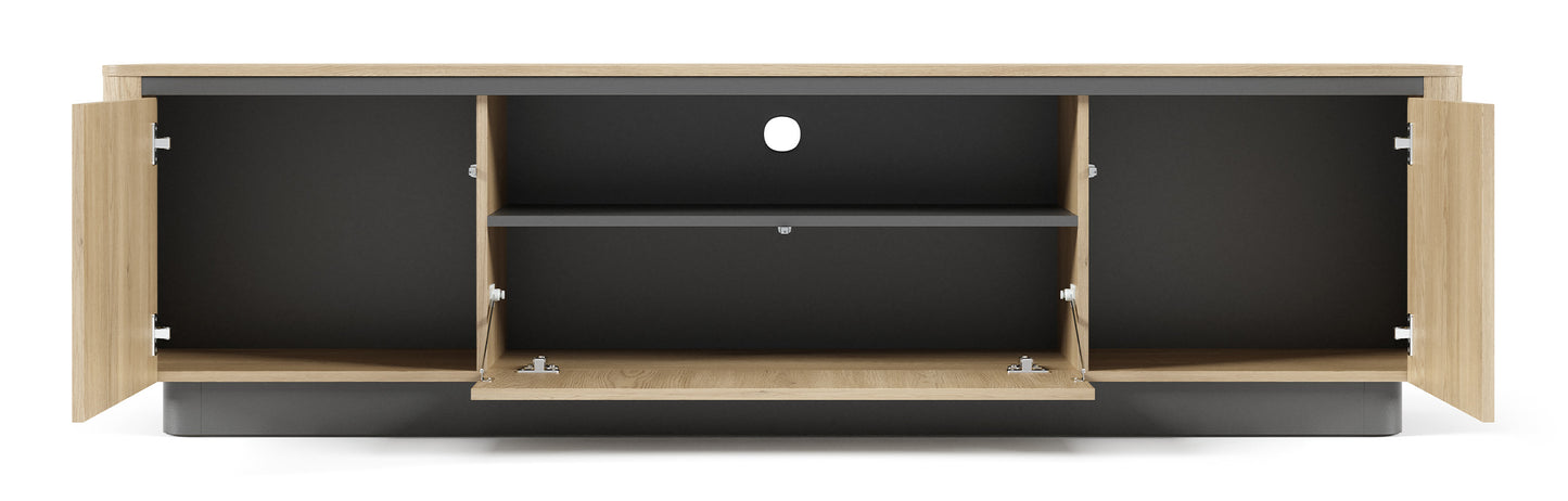 TV skapis Torredo 54/200/38 cm Kremona ozols