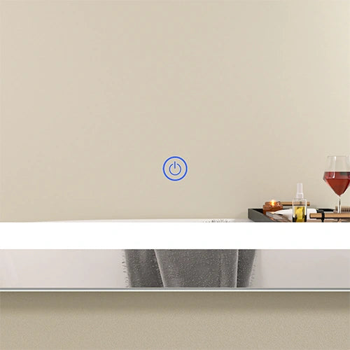 LED spogulis Harmo, 80 x 60 cm, 4000K, 18W, 2002Lm, IP44 - N1 Home