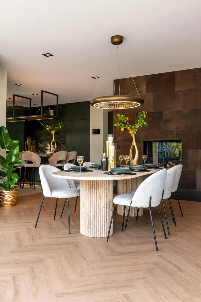 Galds La Cantera beige Richmond Interiors 75/240/100 cm bēšs - N1 Home