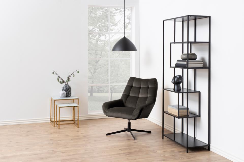 Kafijas galds Alis 45x45x50 cm; 35x35x40 cm balts marmors - N1 Home