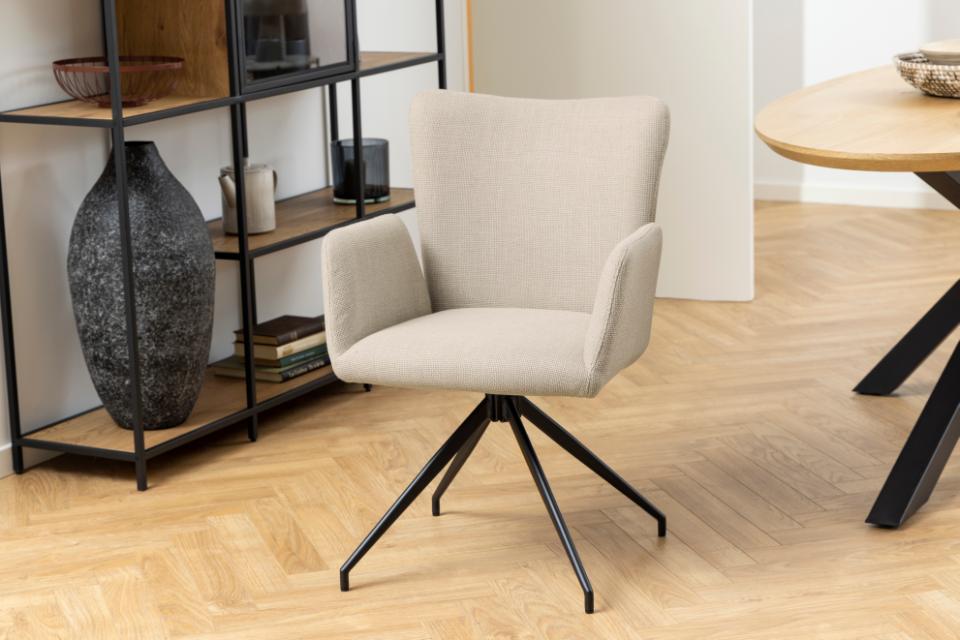 Krēsls Laus 57/61/86 cm bēšs - N1 Home