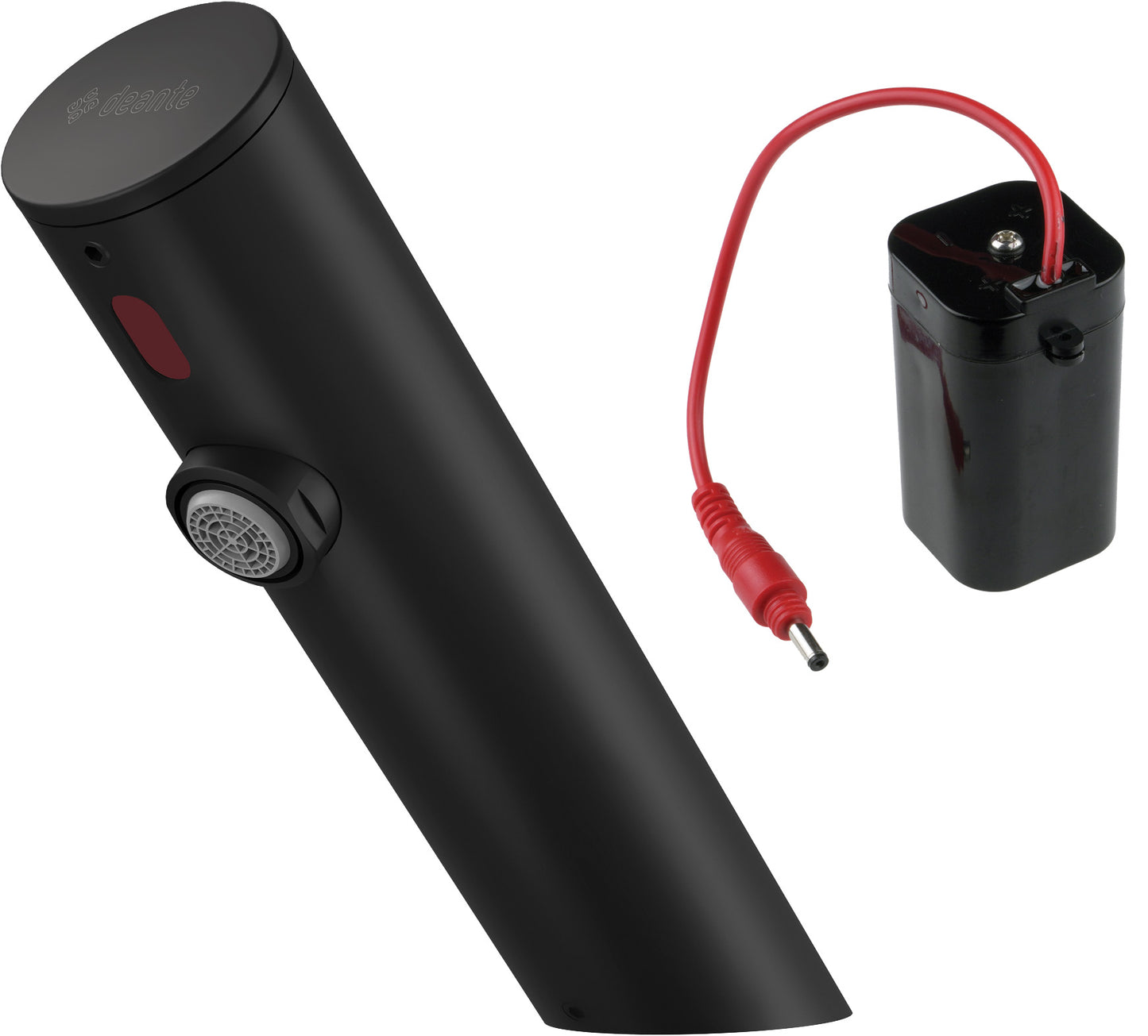 Izlietnes jaucējkrāns, bezkontakta, bez temperatūras regulēšanas - 4xAA Sense 205 mm nero - N1 Home