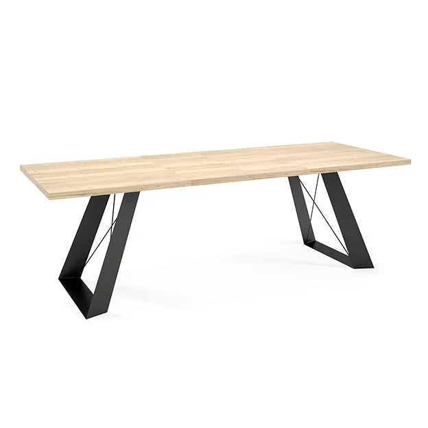 Galds Korsika 140/80/76 cm; 160/90/76 cm Natural Halifax Oak