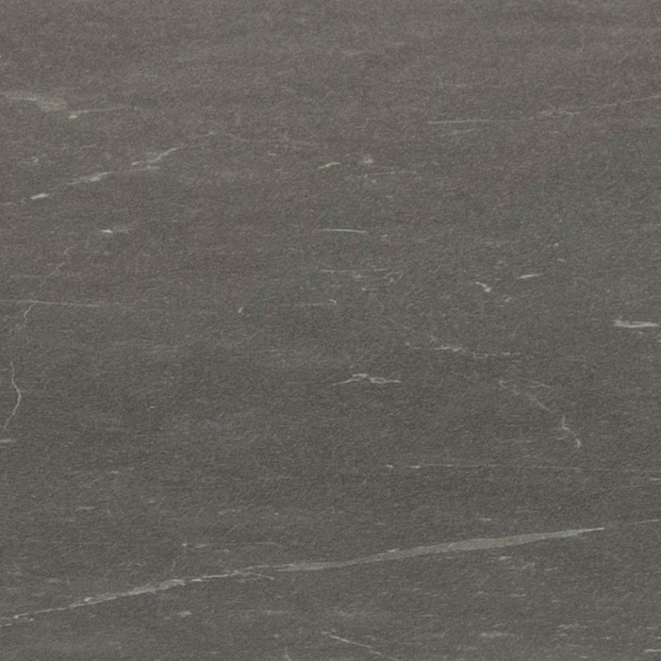 IBI apaļš pusdienu galds,matēta melna Izmir raupja melamīna, trompetes pamatne Ø110x74 cm