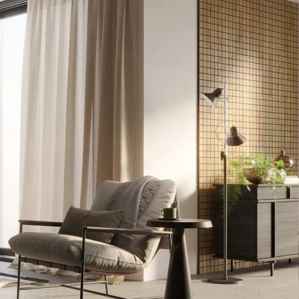 Frēzētais panelis Isala 60/275 cm Amerikāņu valrieksts