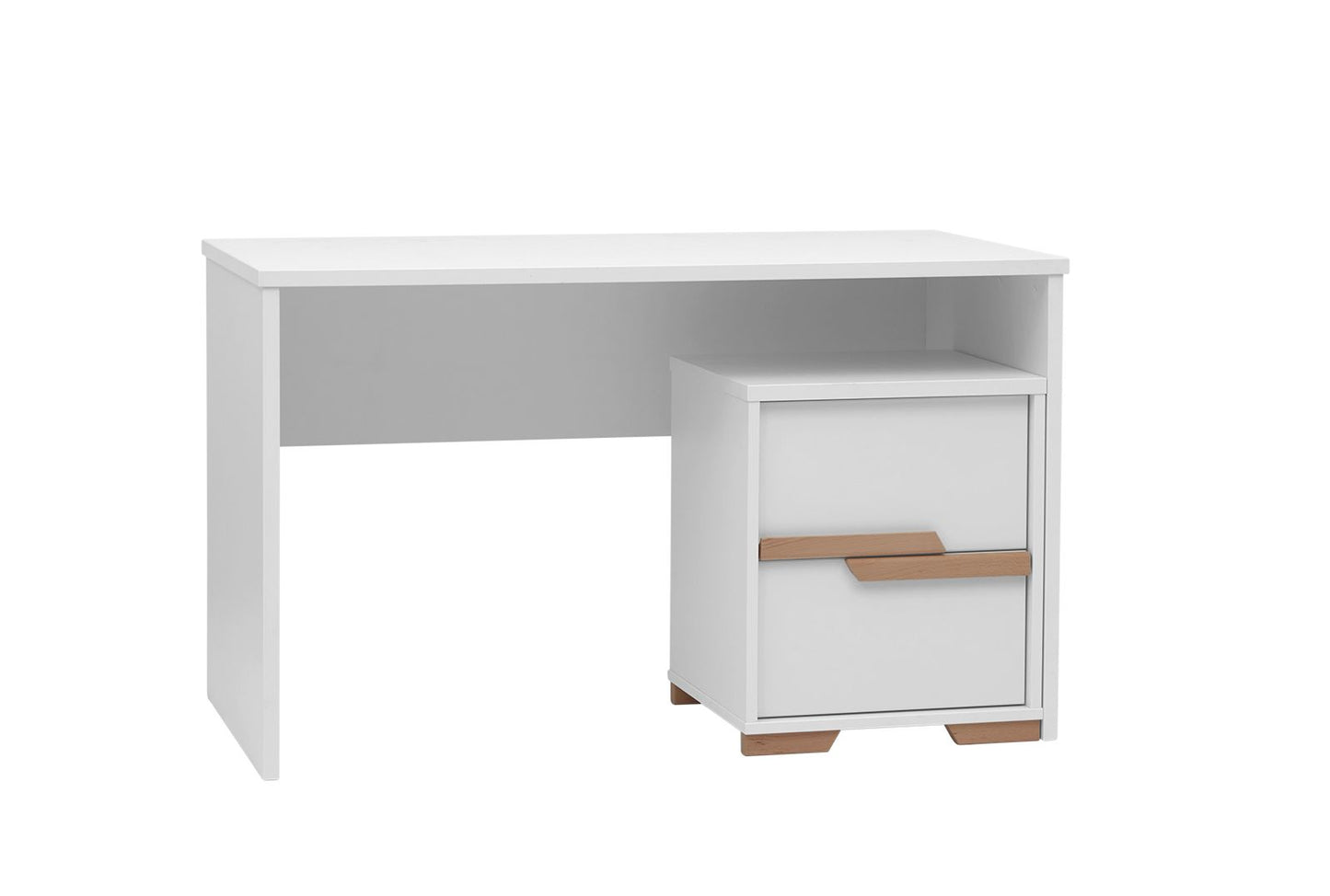 Rakstāmgalds SONI 65/125/75 cm balts - N1 Home