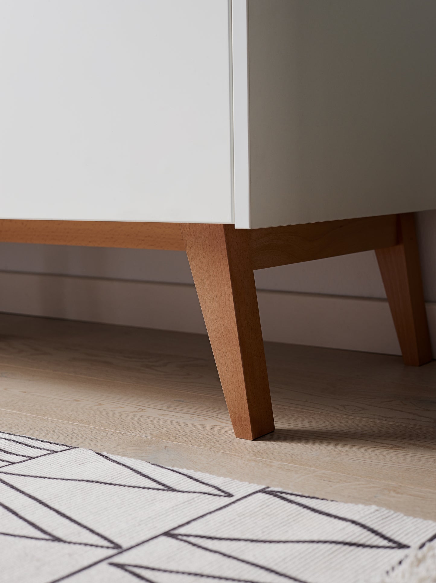 Rotaļlietu lāde AIVA 97/48/58 cm balts - N1 Home