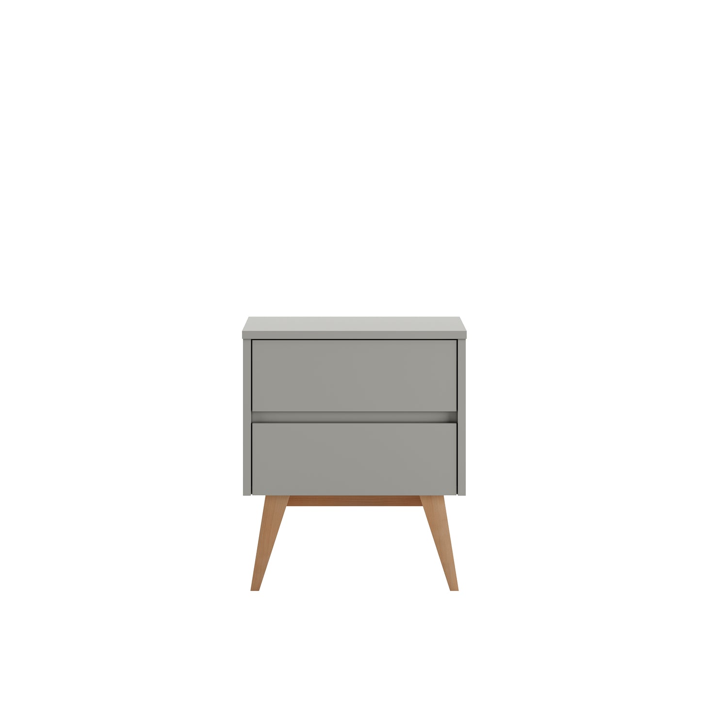 Naktsskapītis AIVA 56/48/14,5 cm pelēks - N1 Home