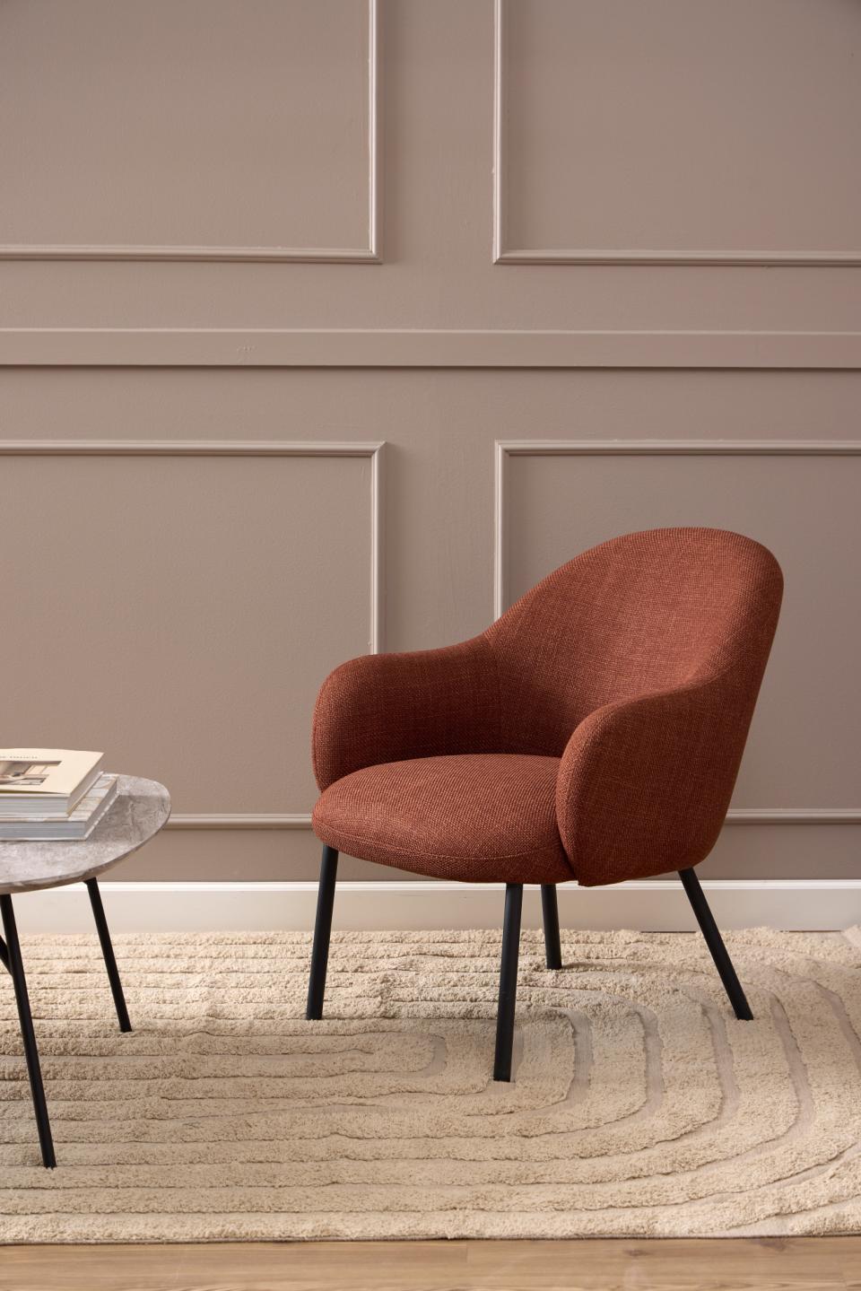 Krēsls Spenc 70/75/75 cm terakots - N1 Home