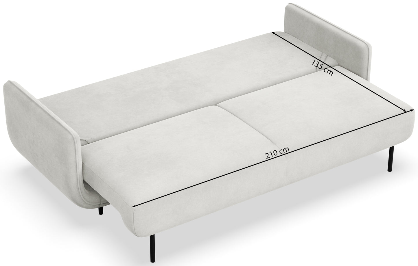 Dīvāns Oplar 236/95/96 cm Polo 871