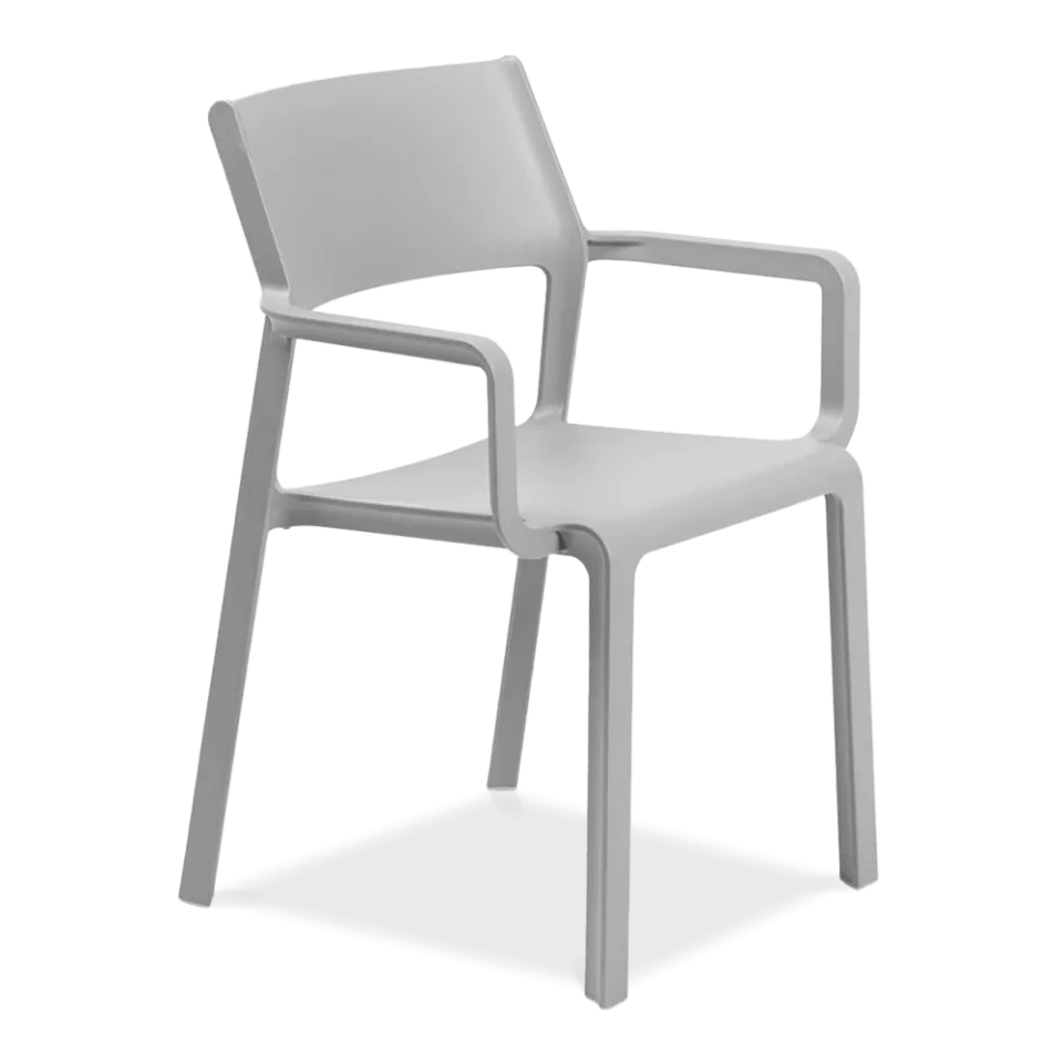 Krēsls Naro Trilo 58/82/53 cm grigio - N1 Home