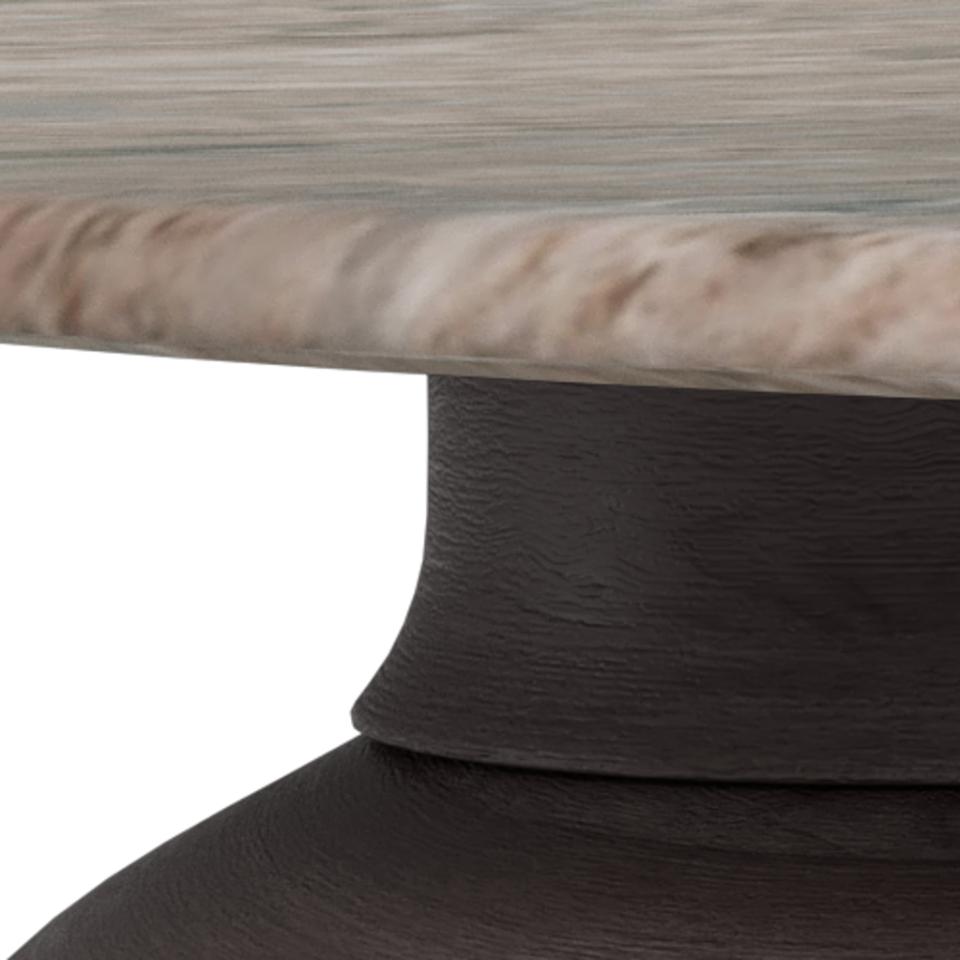 Kafijas galds Kosya 95/95/42 cm Toronto marmors