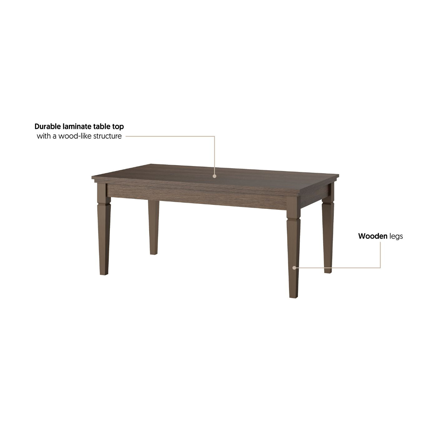 Kafijas galds Evtar 60/110/50 cm Dunin ozols - N1 Home