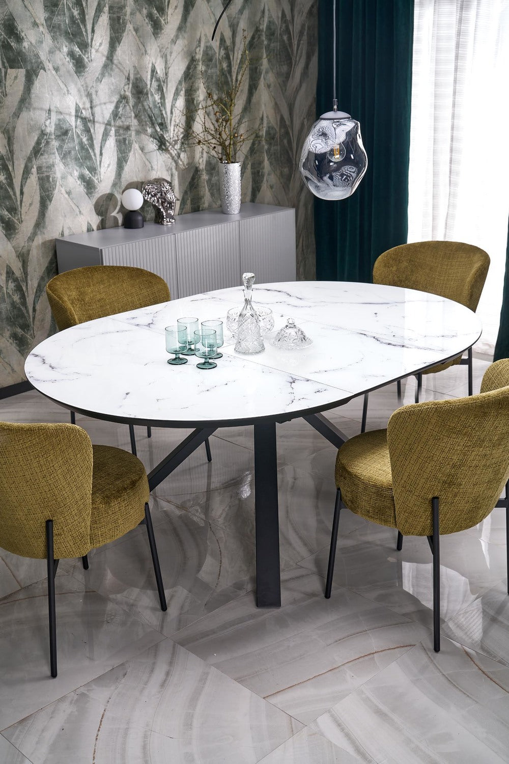 Krēsls Bloom 55/66/80/51 cm olīves - N1 Home