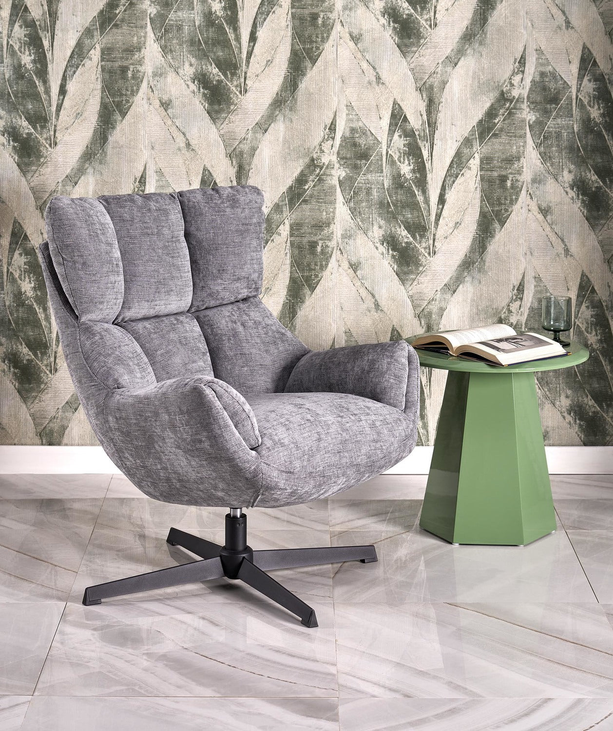 Krēsls Origo 72/79/87/46 cm pelēks