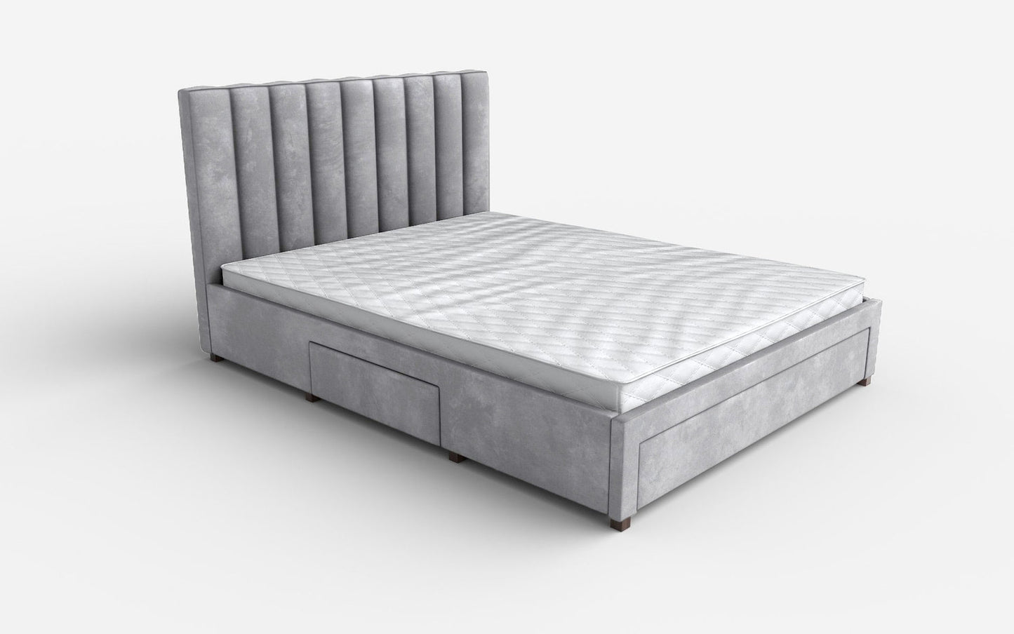 Gulta Grasia 214/145/11 cm pelēks - N1 Home