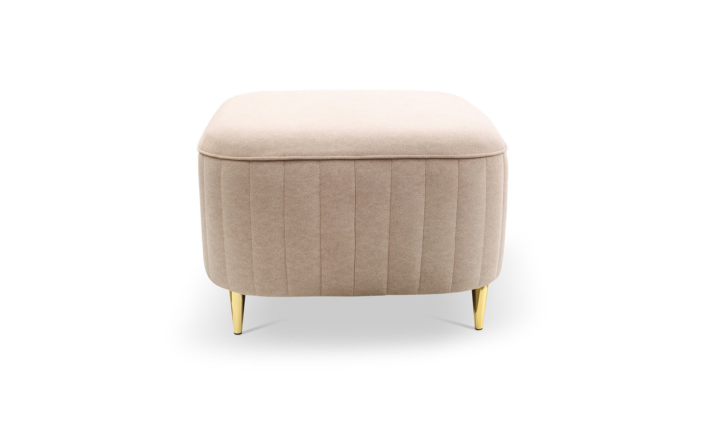 Pufs Laret 60/41/60 cm bēšš - N1 Home