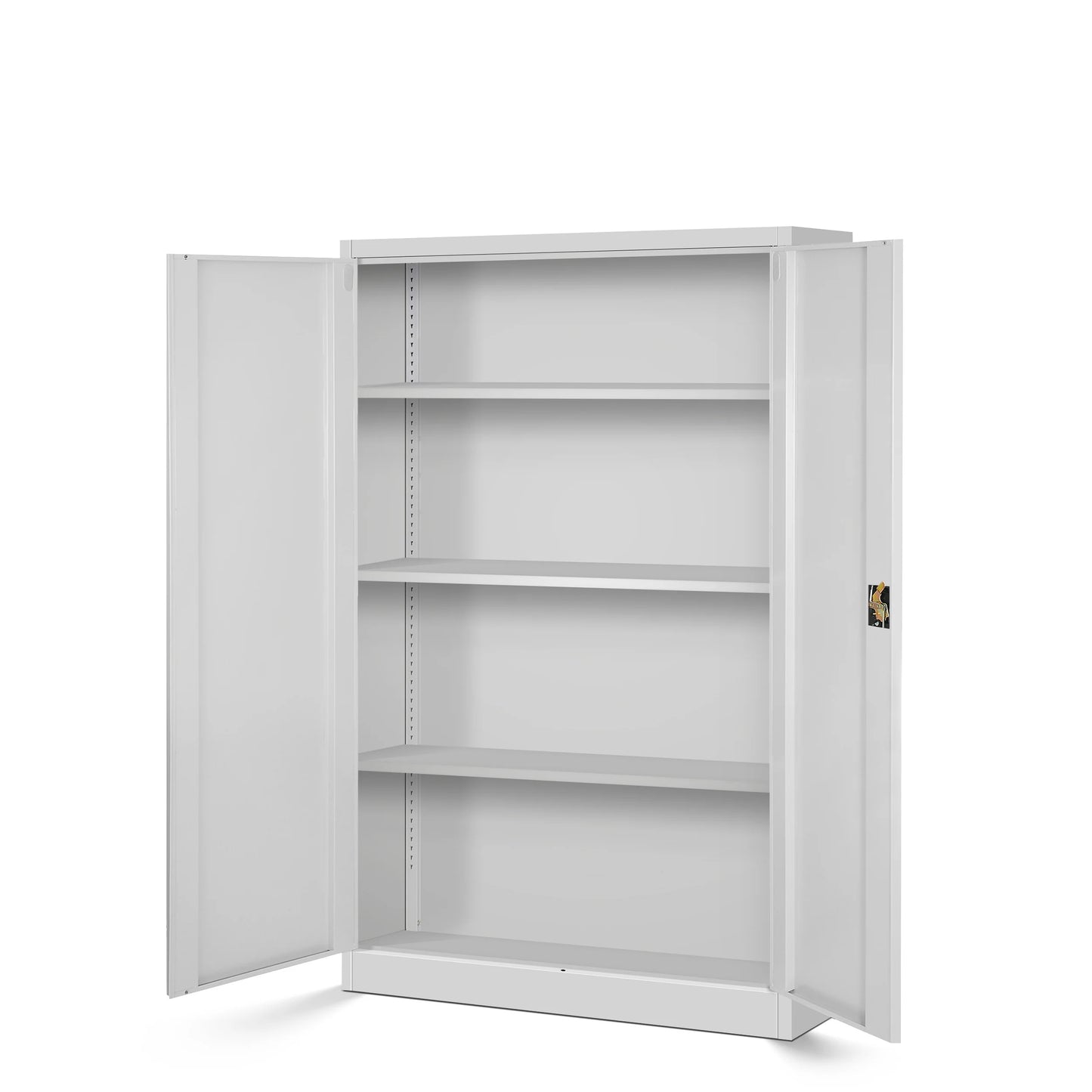 Slēdzams metāla skapis Kev 140/90/40 cm pelēks - N1 Home