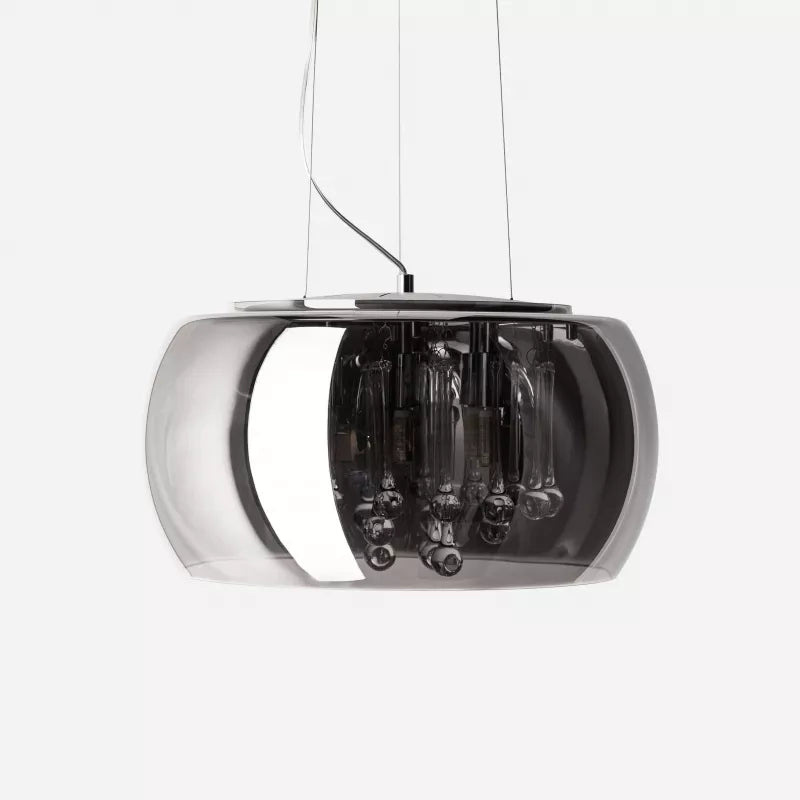 Piekaramā lampa Kristāla 145/50 cm hroms