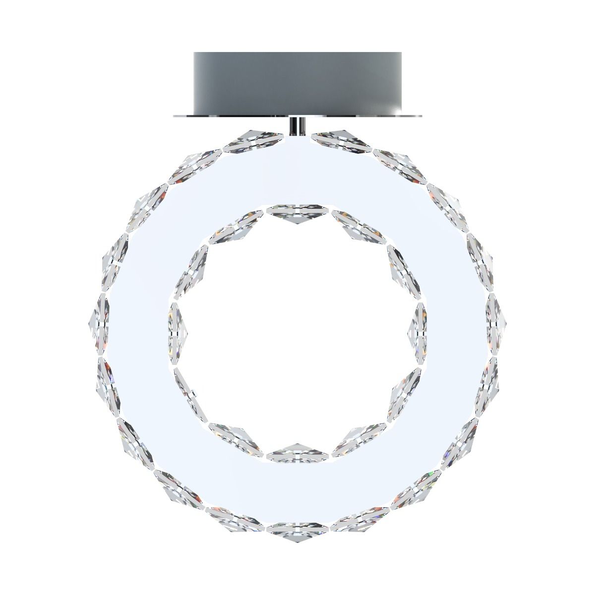 Piekaram lampa Graff 20/24/18 cm hroms