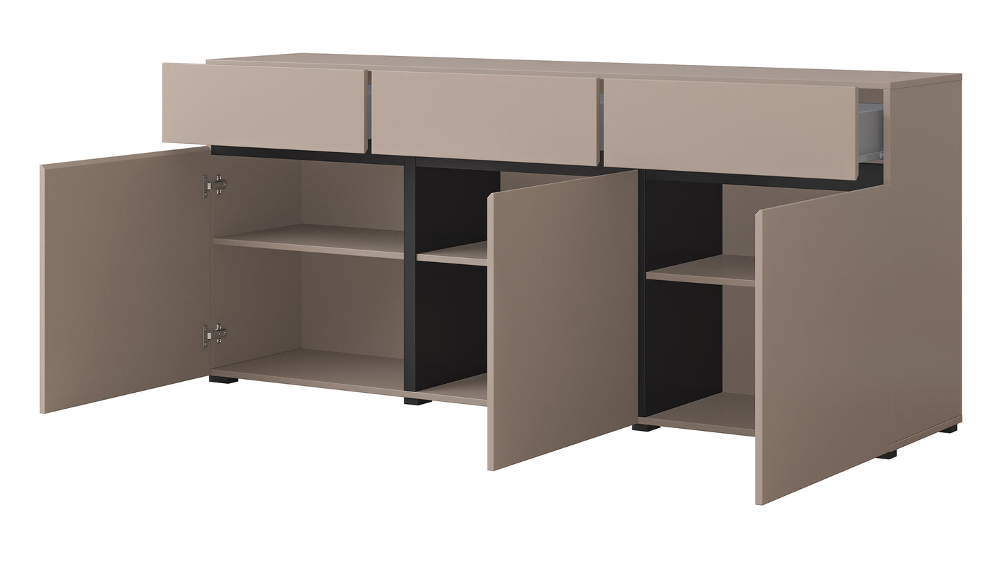 Kumode Kruzat 180/78/40 cm bēšs