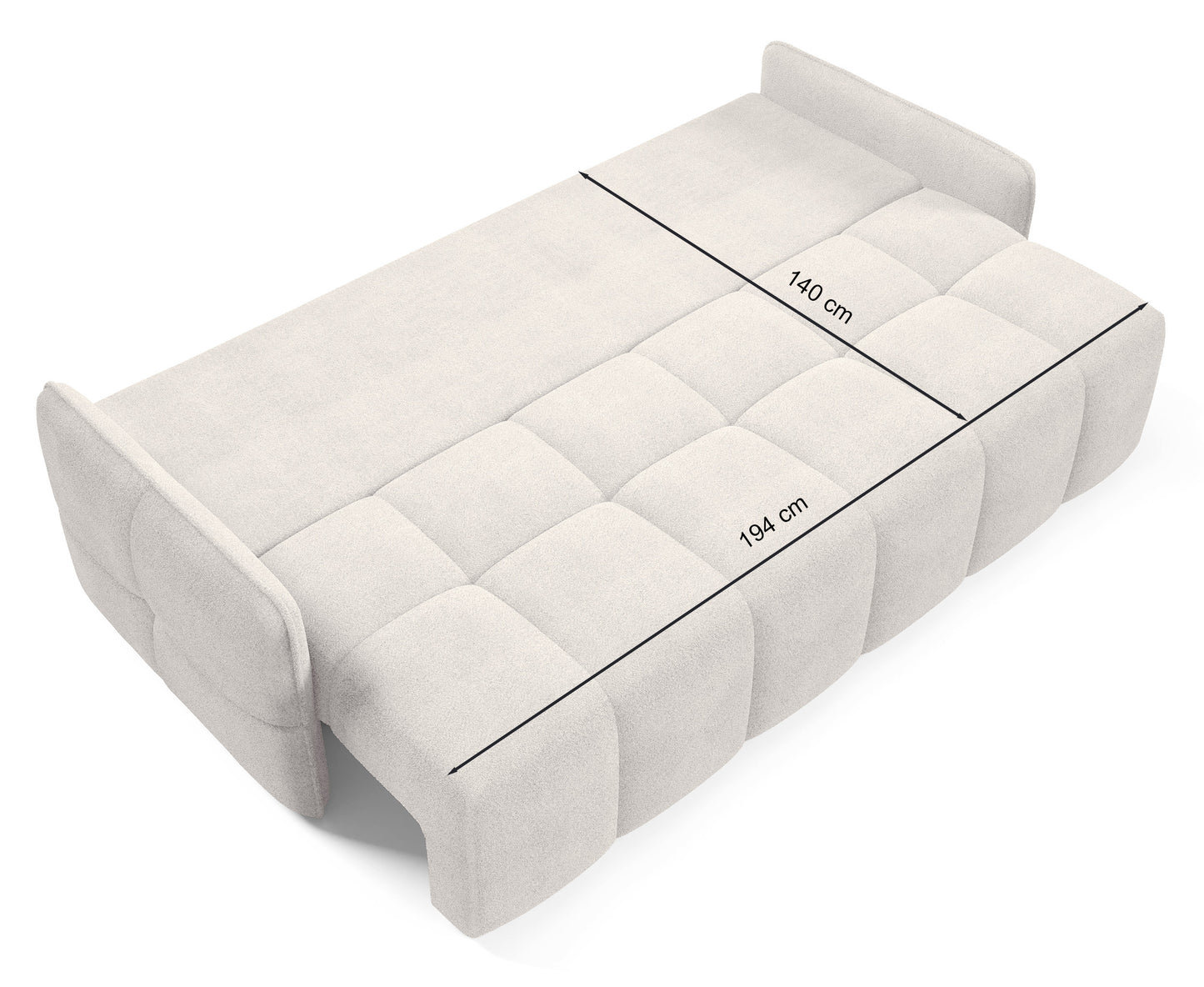 Dīvāns Bambo 212/90/95 cm Abriamo 8 - N1 Home