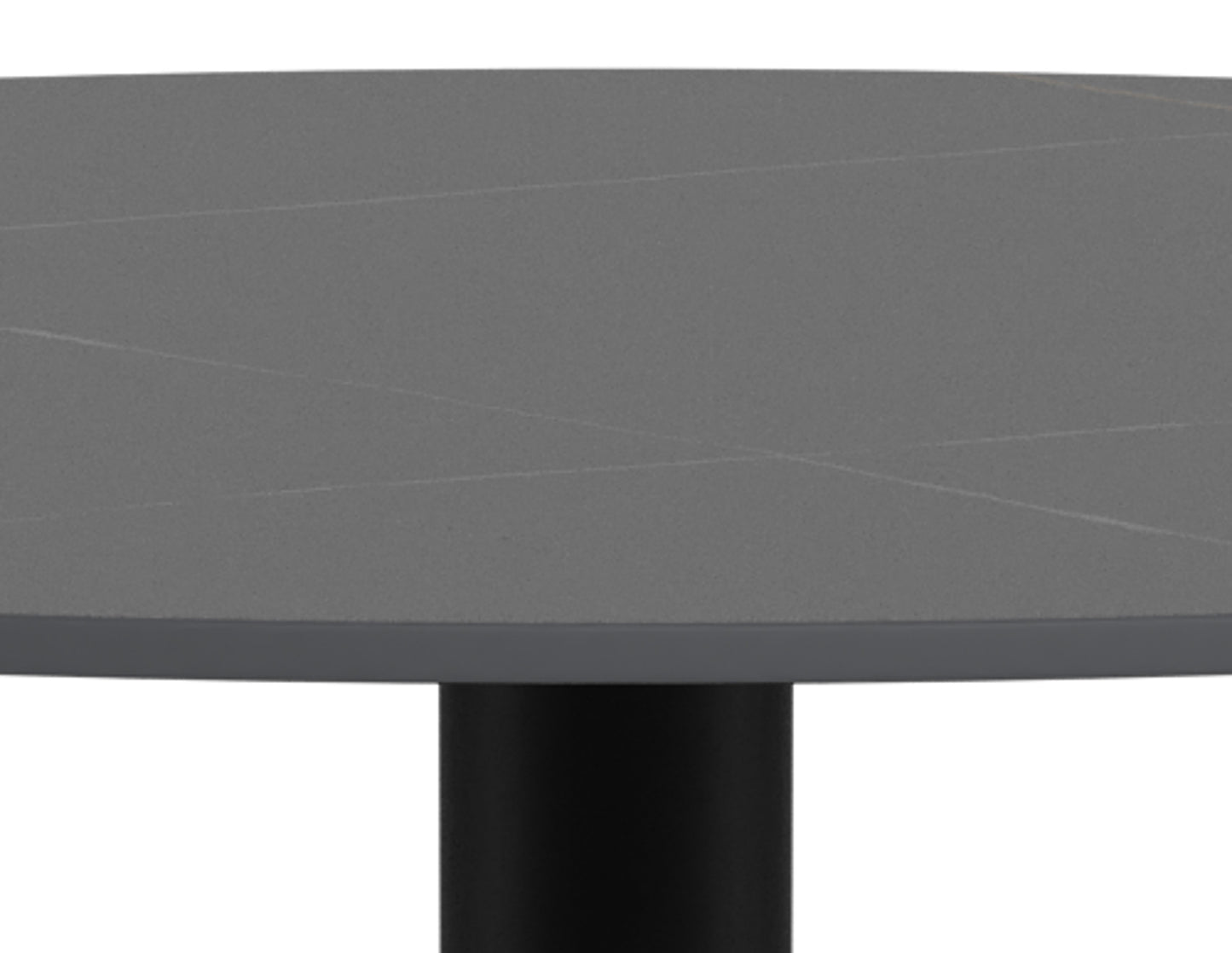 Bāra galds Roši 80/80/105 cm melns - N1 Home