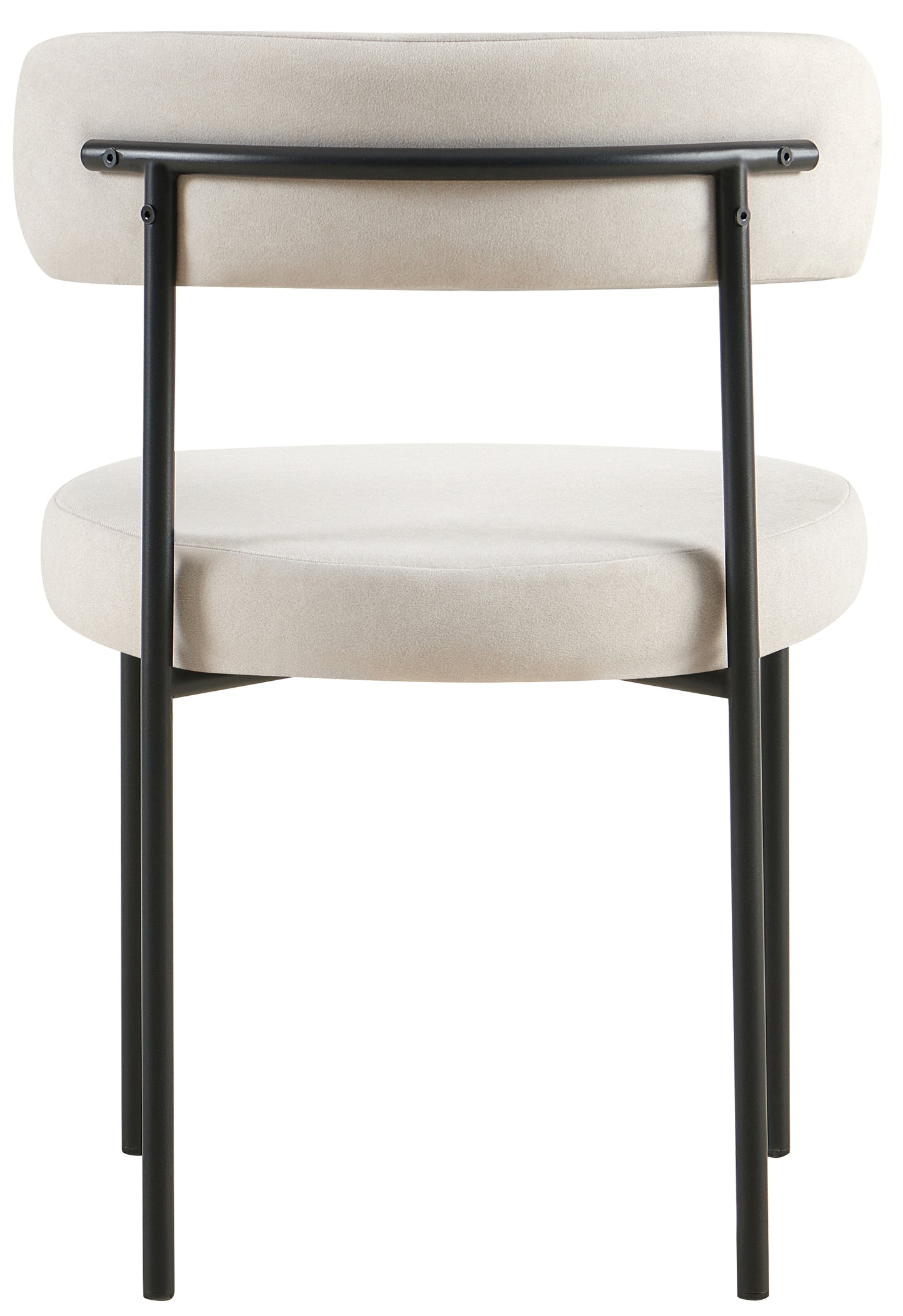 Krēsls Femisa 77/50/55 cm gaiši bēšs/melns - N1 Home