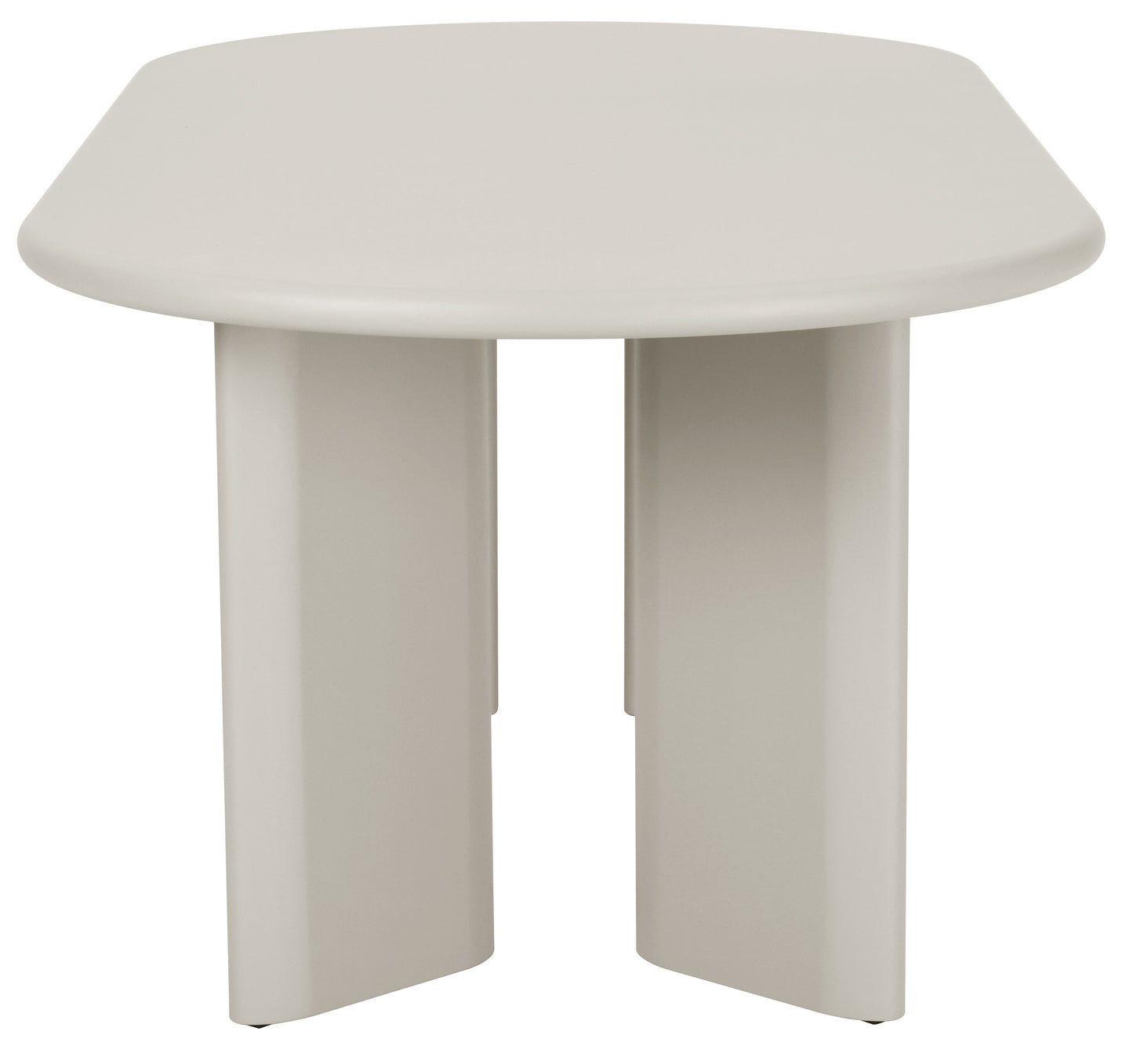 Galds Catis 200/90/75 cm matēts bēšs - N1 Home