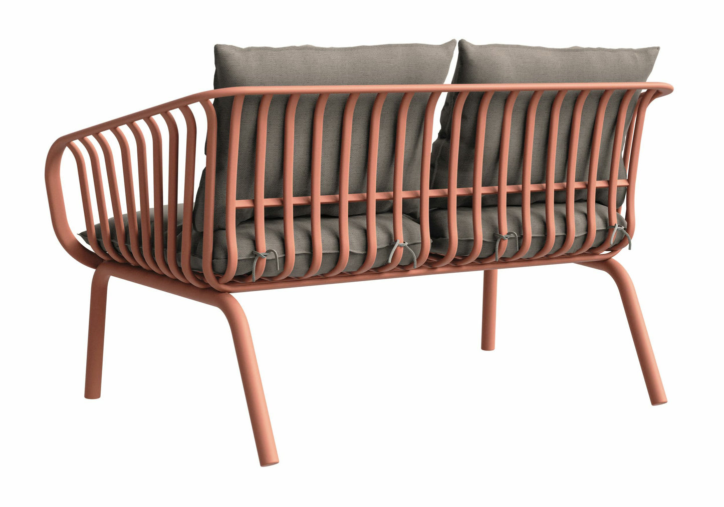 Dārza mēbeļu komplekts Bari sarkans - N1 Home