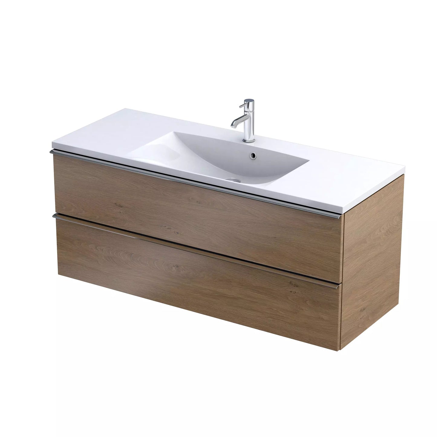 Vannas istabas izlietnes skapīs Eta (3 izmēri) ozols - N1 Home