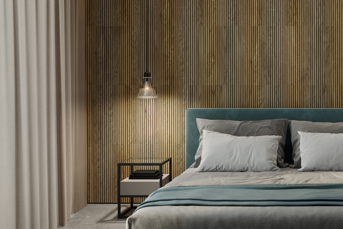 Frēzēts ozola finiera panelis BC 60x60 - N1 Home