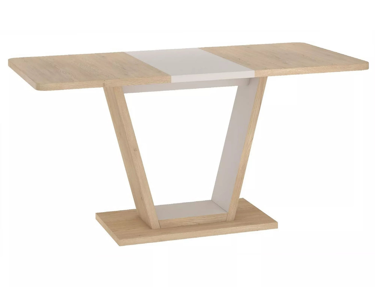 Galds Nige 120-160/80/76 cm cremona torro ozols/ kašmirs - N1 Home