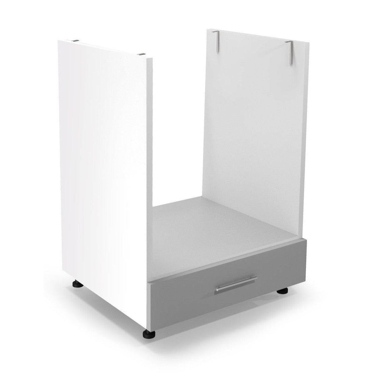 Virtuves skapis 60/82/52 cm pelēks - N1 Home