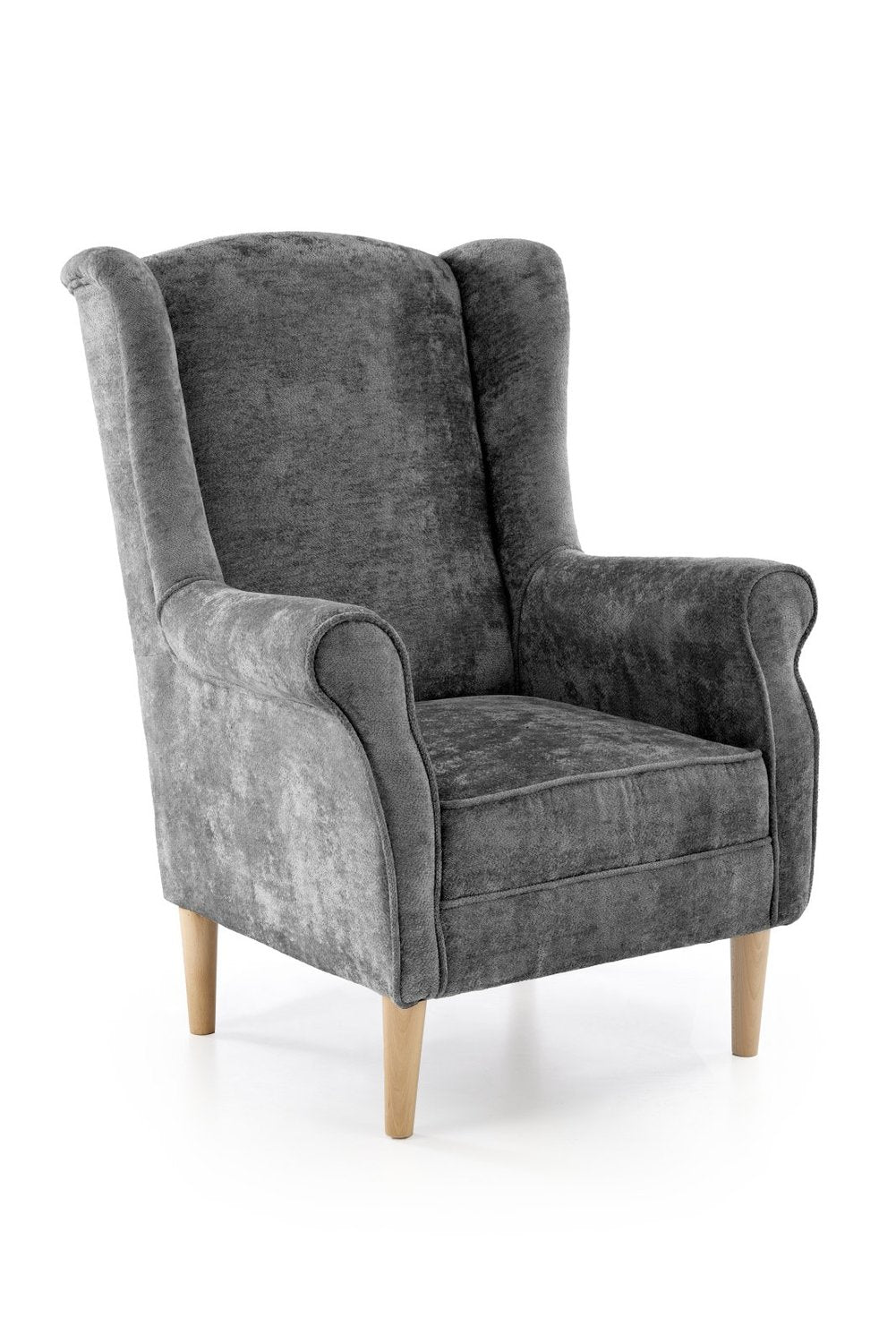 Krēsls Herme 80/80/110/46 cm pelēks - N1 Home