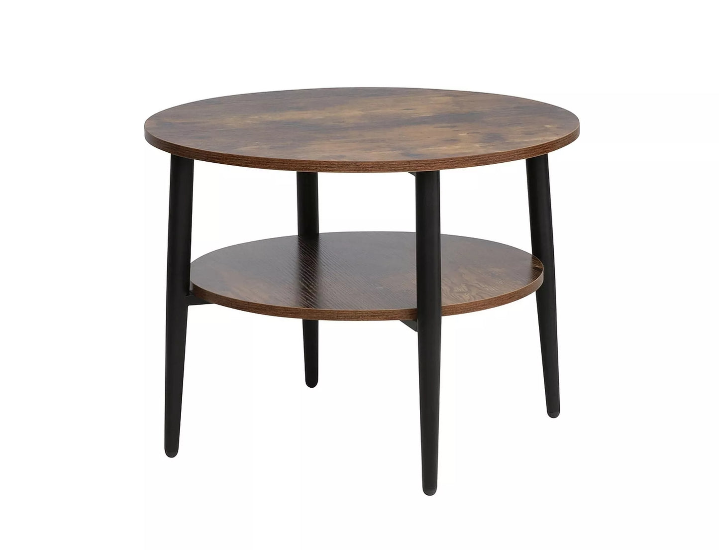 Kafijas galdiņš Ellaya 45/60 cm brūns/melns - N1 Home