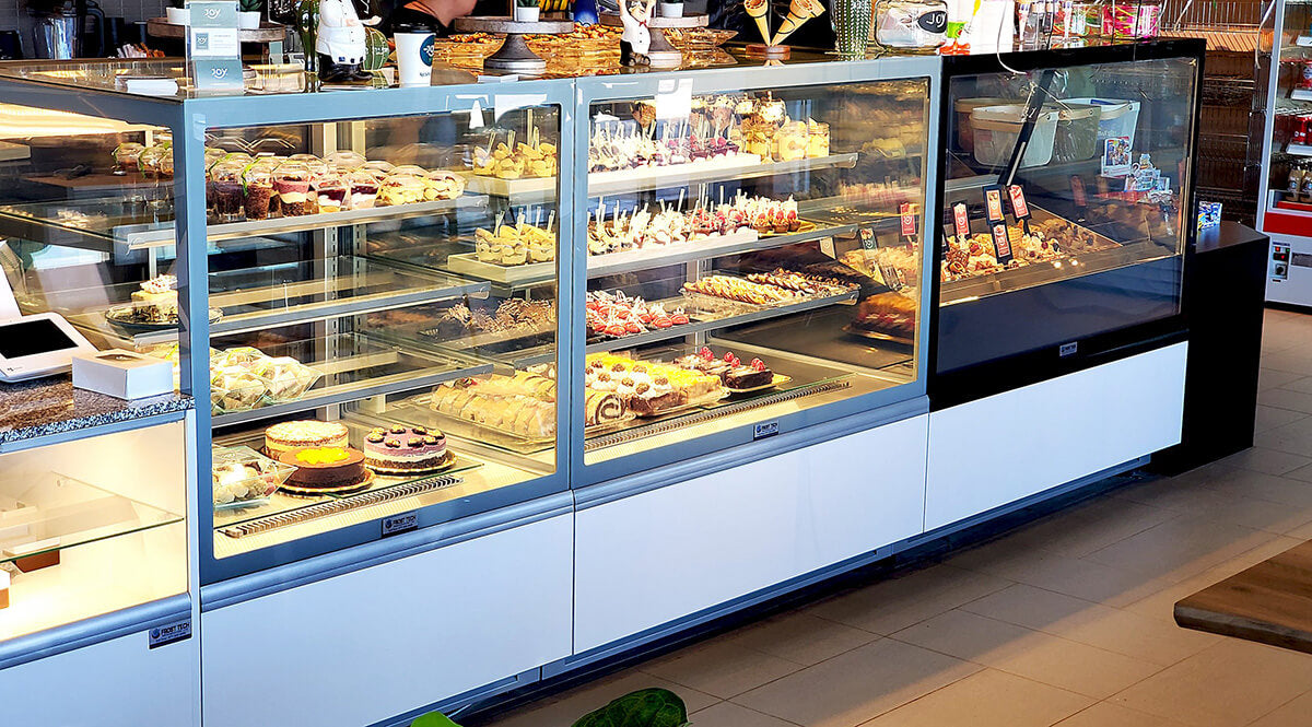 Konditorejas letes Rafo Mini GR - hot 650x860x1170 cm melns Enerģijas klase NA - N1 Home